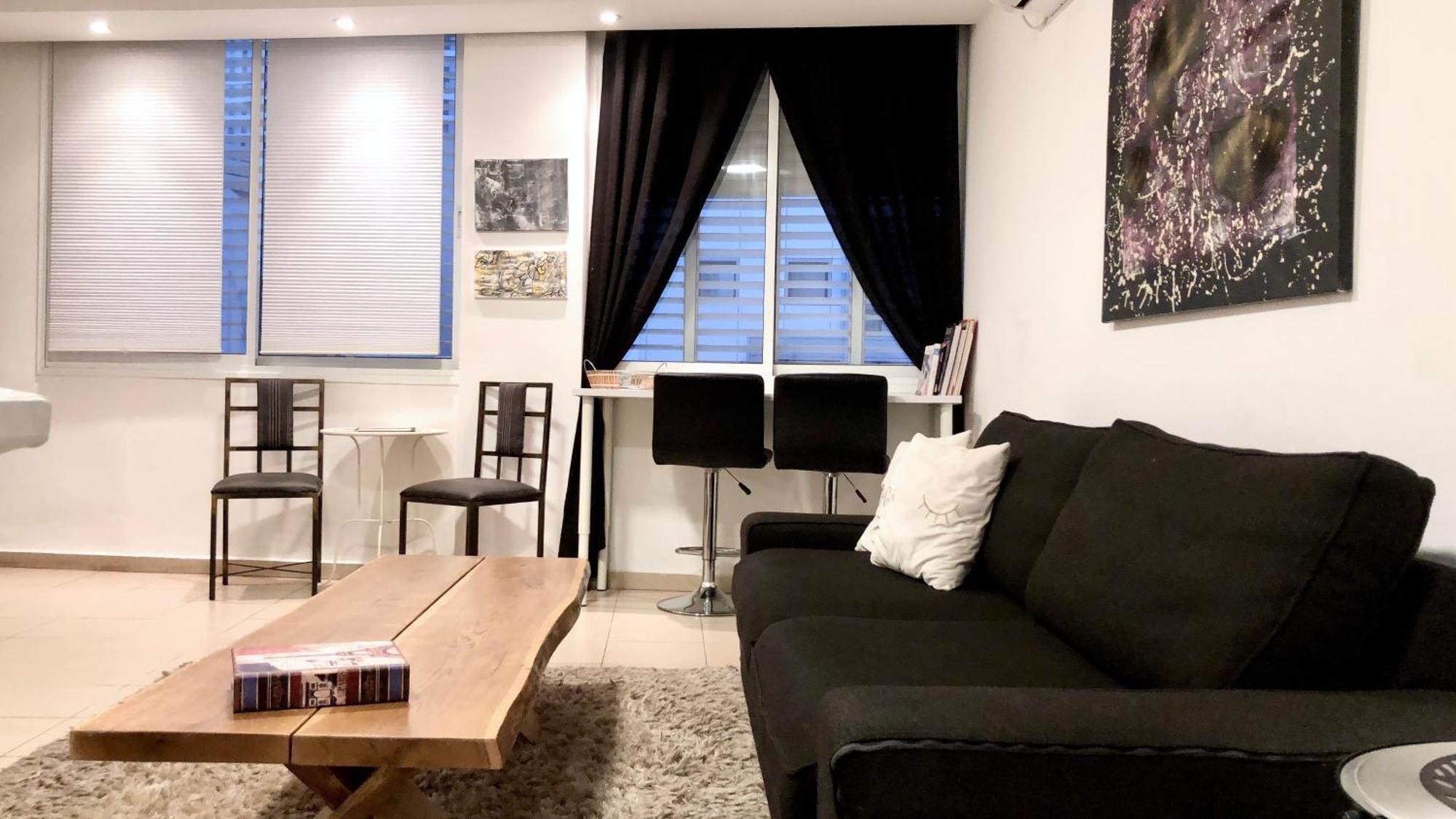 Stylish Tel Aviv Apartman Kültér fotó
